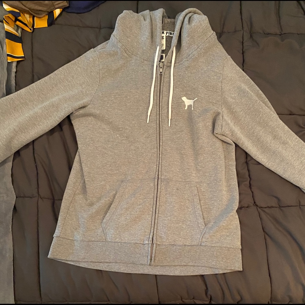 “Pink” ZIP UP HOODIE